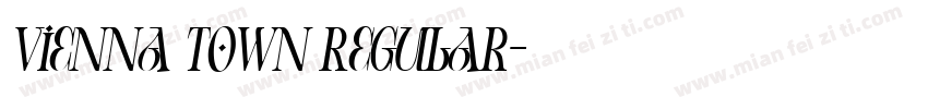 Vienna Town Regular字体转换